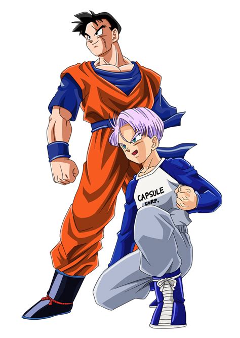 dbz gohan and trunks